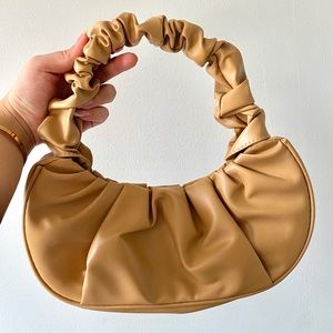 Ruched Shoulder Bag